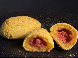 Pão de Queijo com Calabresa 70g - 1,0 Kg