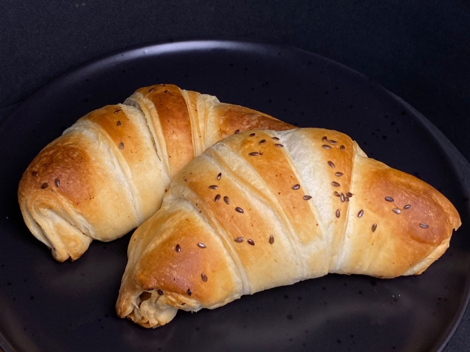 Croissant de Peito de Peru e Requeijão 1,2 Kg