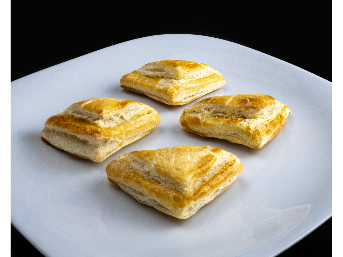 Mini Folhado de Palmito e Molho Branco 1,0 Kg