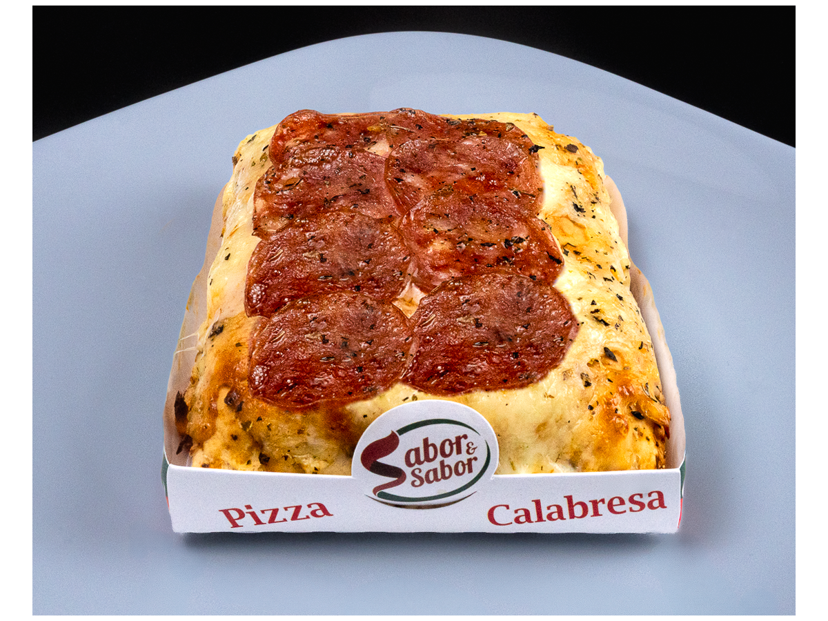 Pizza de Queijo e Apresuntado - Pre assada 1,2 Kg